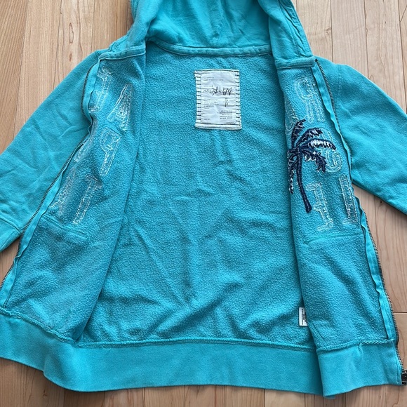 Vintage Aeropostale half sleeve sweatshirt hoodie - Picture 5 of 11